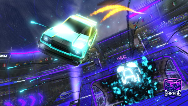 A Rocket League car design from CuddlyStoat863