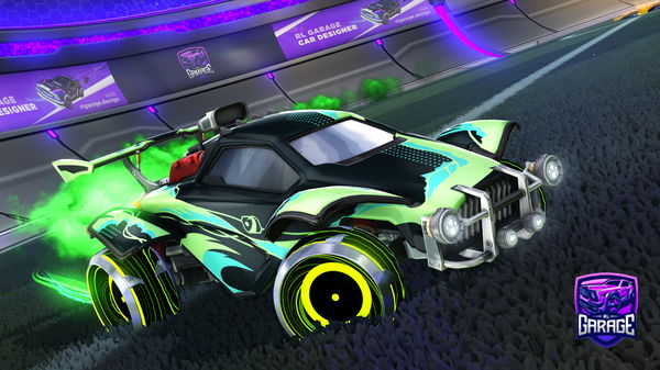 A Rocket League car design from RWJ