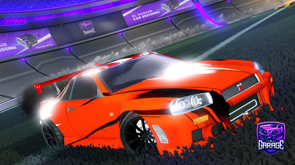 A Rocket League car design from GlcticAcid