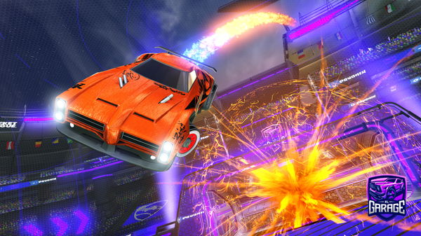 A Rocket League car design from 2FastBrian