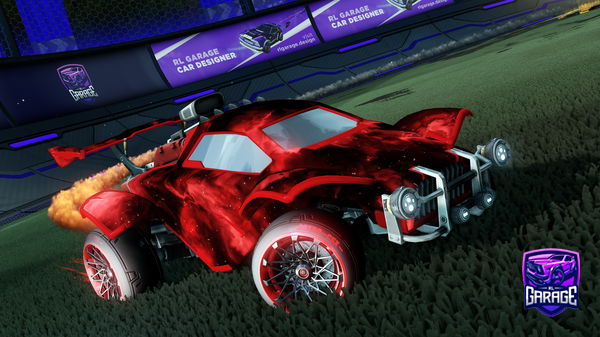 A Rocket League car design from Killerpr9