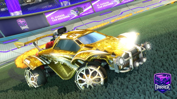 A Rocket League car design from GAMEFISH