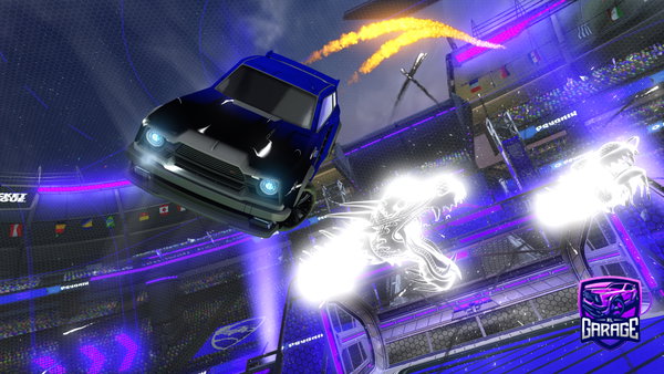 A Rocket League car design from InvertedWorld