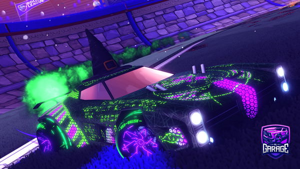 A Rocket League car design from abspielen