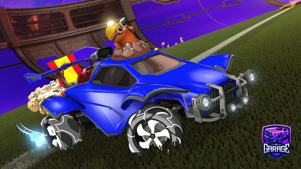 A Rocket League car design from Nassirus847