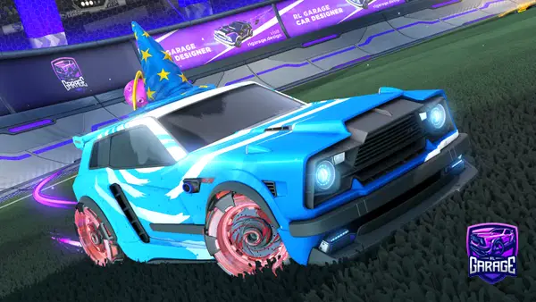A Rocket League car design from Rakanooo-Hero