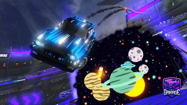 A Rocket League car design from user37549001