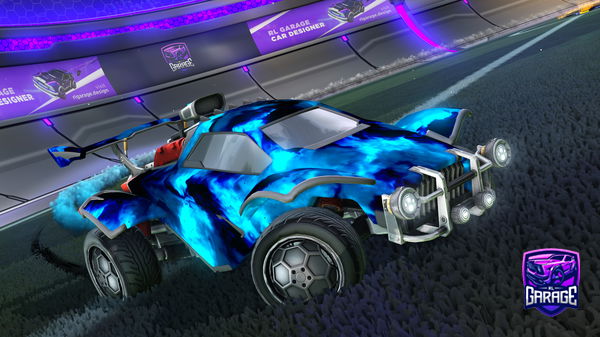 A Rocket League car design from mohamedpro826
