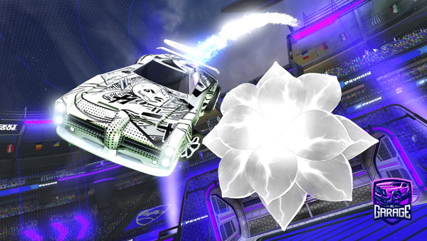 A Rocket League car design from Fidnji