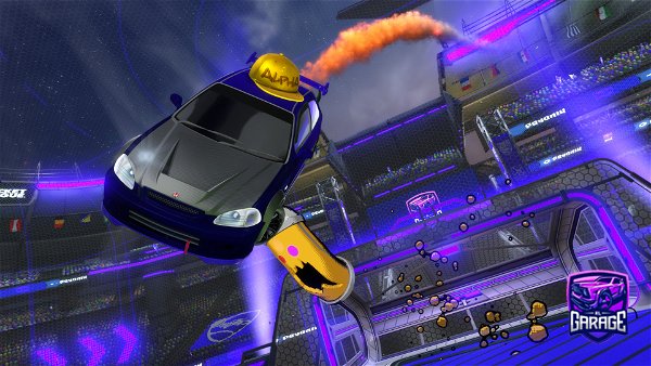 A Rocket League car design from Migticote