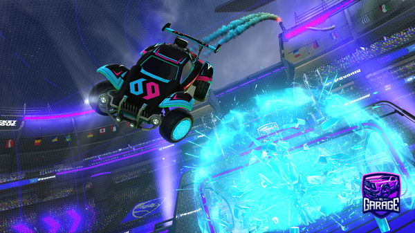 A Rocket League car design from Yiman_PC