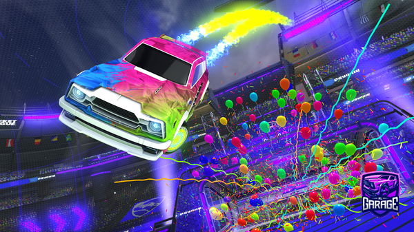 A Rocket League car design from lpcl