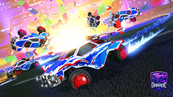 A Rocket League car design from Maxd_014