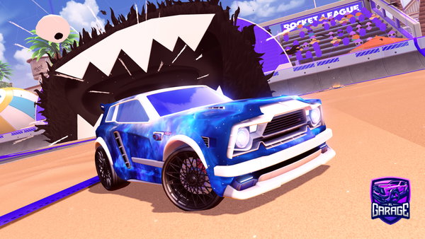 A Rocket League car design from Nielzz