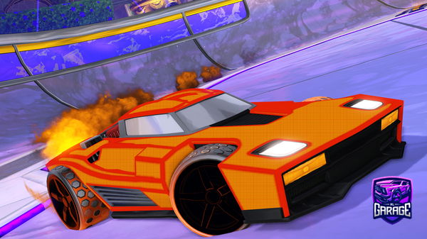 A Rocket League car design from Evound