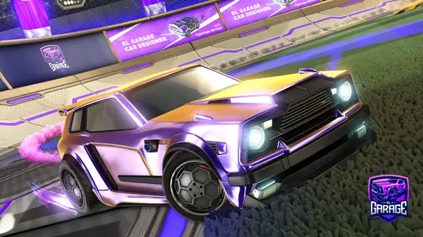 A Rocket League car design from Verrkami