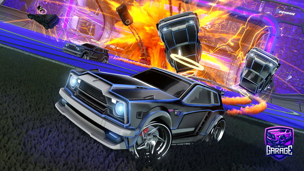 A Rocket League car design from qmasve