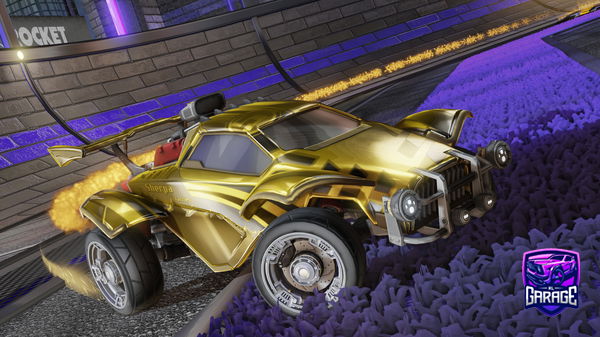 A Rocket League car design from KUTK3R