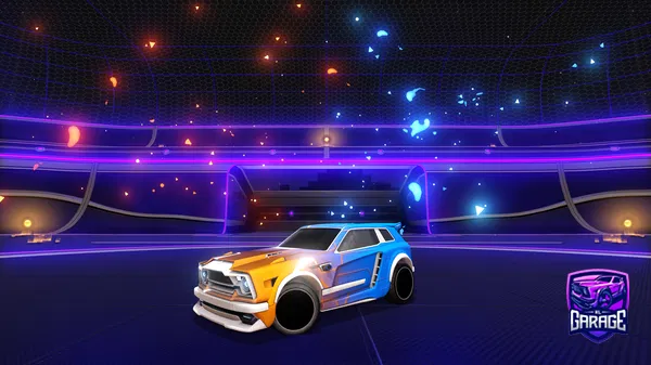 A Rocket League car design from Ti_Re10