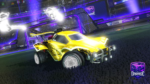 A Rocket League car design from Gxt_playz