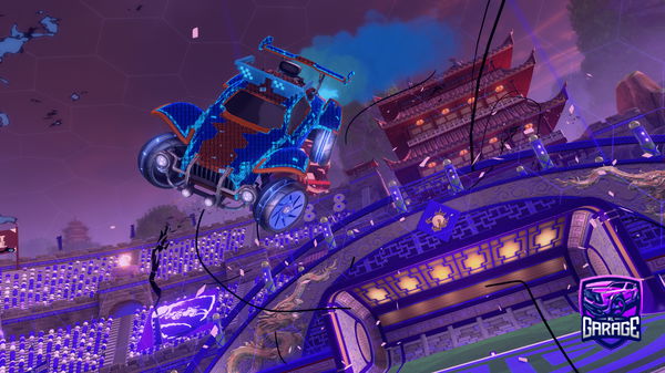 A Rocket League car design from CakeKoala