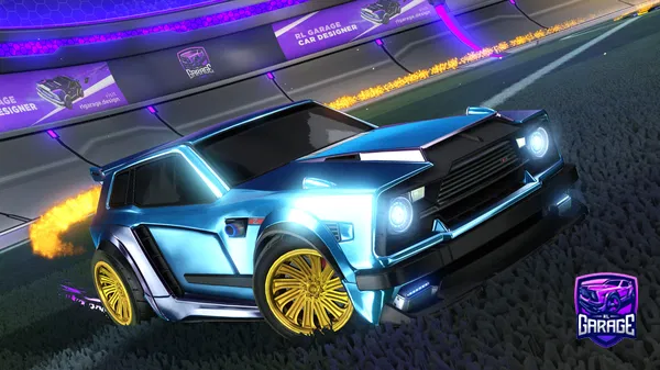 A Rocket League car design from rafaellxx06