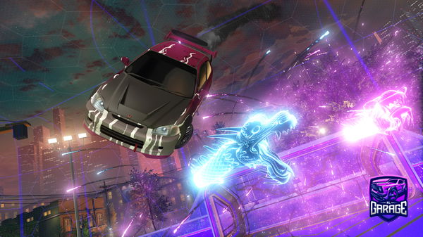 A Rocket League car design from SimonLeSaumon