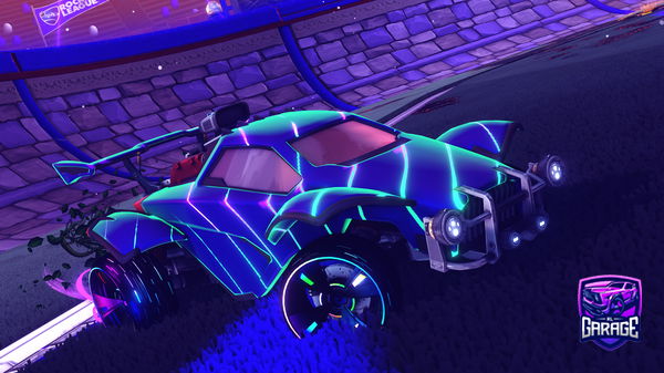 A Rocket League car design from T-Crafter