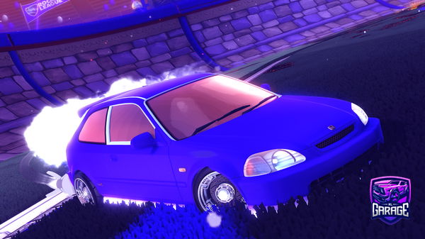 A Rocket League car design from Iraklisfzs