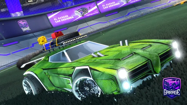 A Rocket League car design from Tyler1104