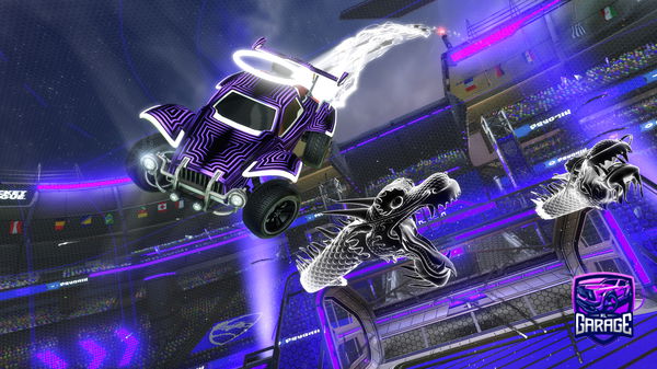 A Rocket League car design from Gabbosplesh