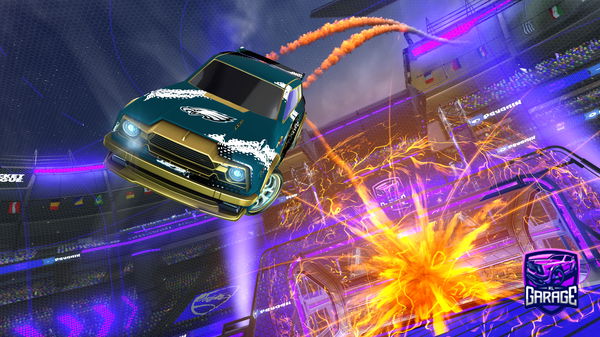 A Rocket League car design from jsief1