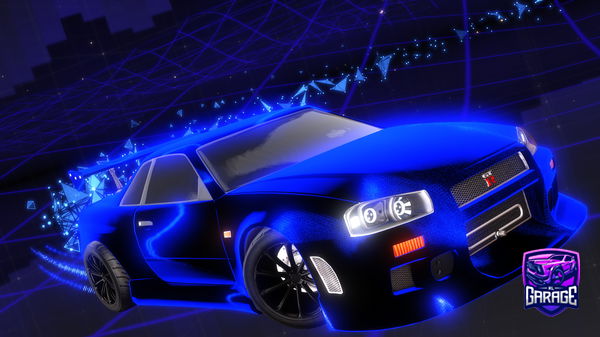 A Rocket League car design from Not_ianto