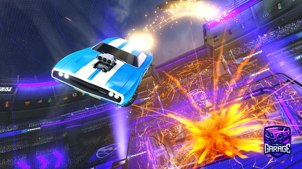 A Rocket League car design from Busterbrown34125