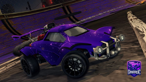 A Rocket League car design from MiloPlaysRumble