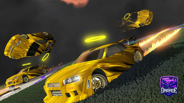 A Rocket League car design from Luixx_11