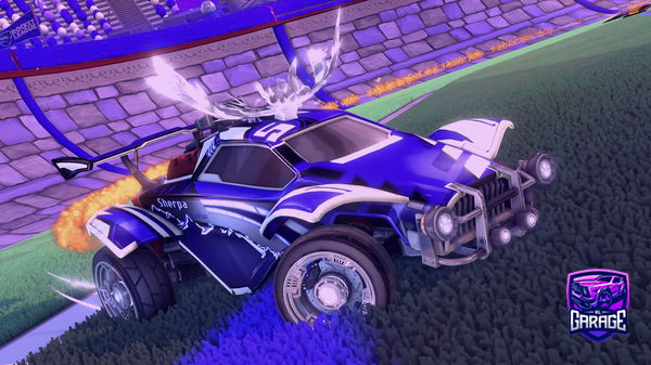 A Rocket League car design from Hxrv-lzz
