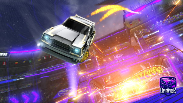 A Rocket League car design from starwars321