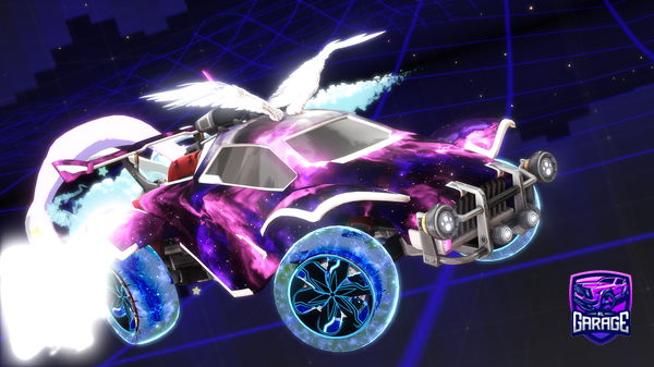 A Rocket League car design from Devil1107