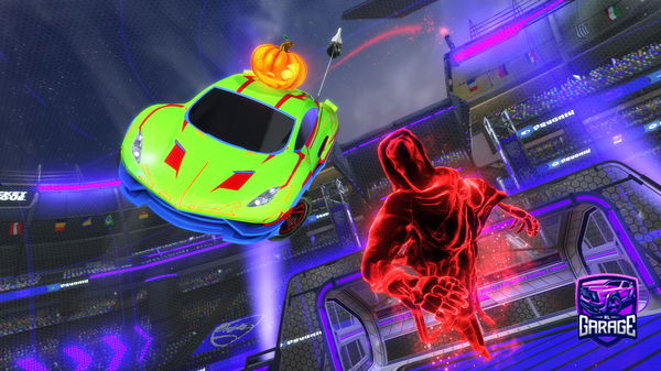 A Rocket League car design from Bodyman