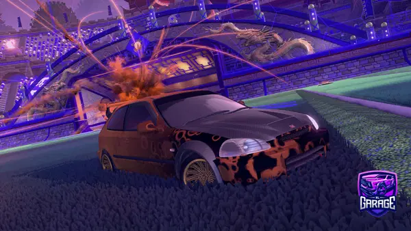 A Rocket League car design from TamuzBytom