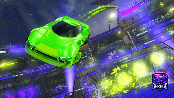 A Rocket League car design from TheFabulousFinch