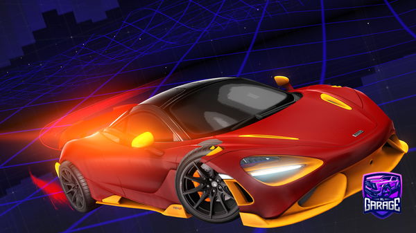 A Rocket League car design from NOMSTERGXT371