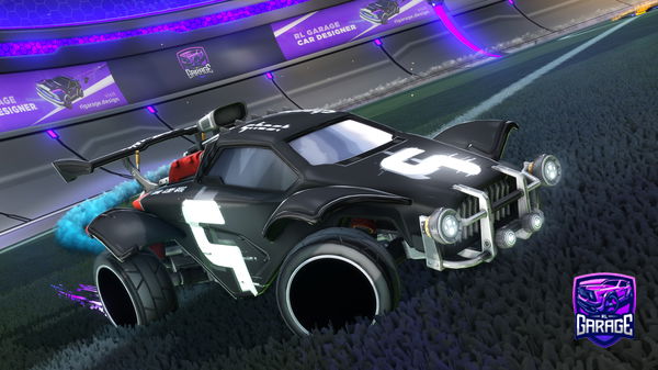 A Rocket League car design from BallFamous