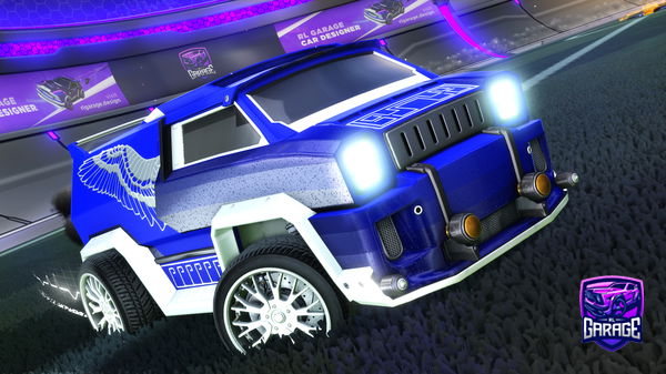 A Rocket League car design from MonsterKing25