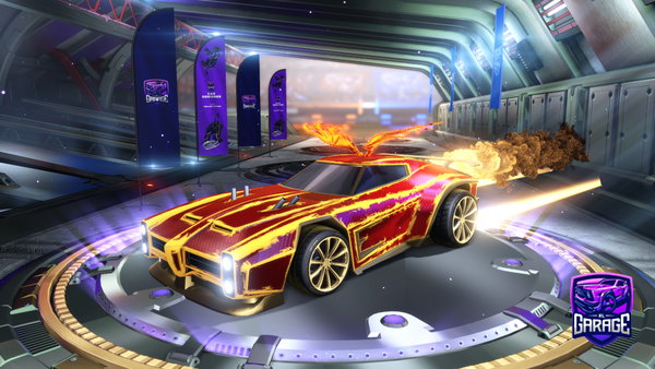 A Rocket League car design from ready_players2