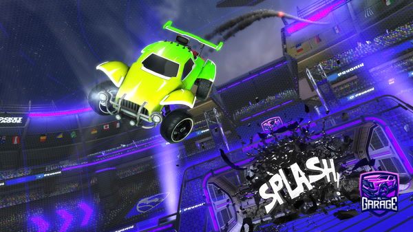 A Rocket League car design from TTVK9Drift