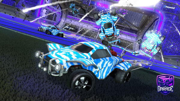 A Rocket League car design from alberito