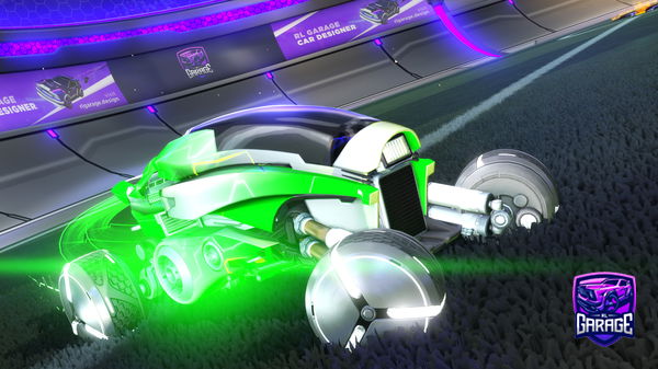 A Rocket League car design from PRPLDUCK