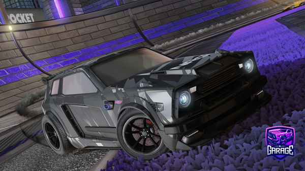 A Rocket League car design from Darkbeni